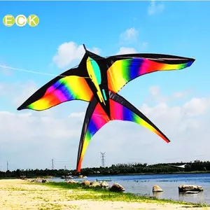 Diều Chim Cầu Vồng Lớn Có Dây Tay Cầm Vải Nylon Nuốt Diều Chim Diều Ngoài Trời Vui Vẻ Đồ Chơi Thể Thao Đẹp