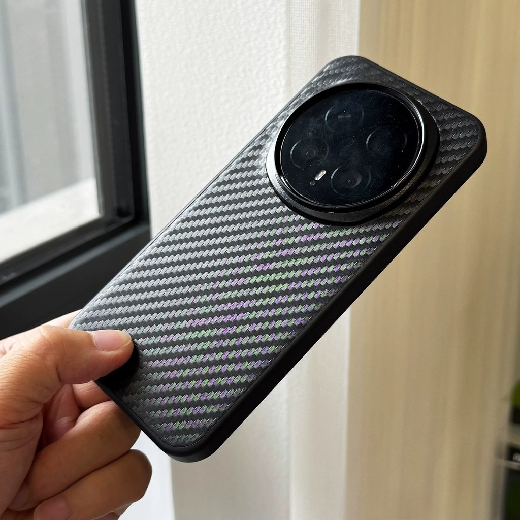 Dành Cho Honor Magic 8 Pro RSR 7 Pro 6 Pro 6 Xu Hướng Thời Trang Cuối Cùng Kết Cấu Sợi Carbon Vỏ Điện Thoại Da / Cạnh Mềm Chống Sốc Honor Cover
