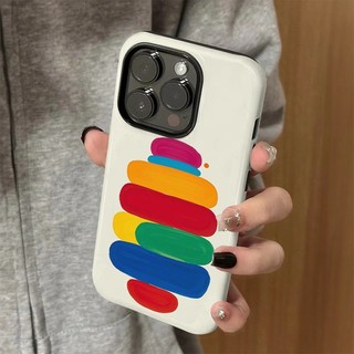 Ốp điện thoại họa tiết sọc nhiều màu 17pro Thích hợp cho iPhone 11 12promax 12 13 14 15 pro max Ốp điện thoại 14promax 15pro 16 Pro max 17 17promax Vỏ