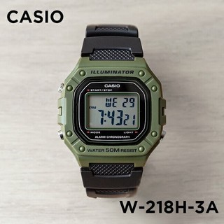 Đồng Hồ Nam Casio  W-218H-3AVDF Pin 7 Năm - Dây Nhựa | Casio  W-218H-3A