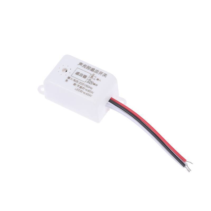 Công tắc cảm biến giọng nói GKY 220V Thông minh trong nhà Tự động bật tắt đèn Công tắc phát hiện GKY