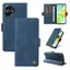 YJD Ốp Lưng Cho Honor 500 Smart X6D Da Cao Cấp Cảm Giác Da Bên Khóa Khe Cắm Thẻ Chống Rơi Vỏ Điện Thoại