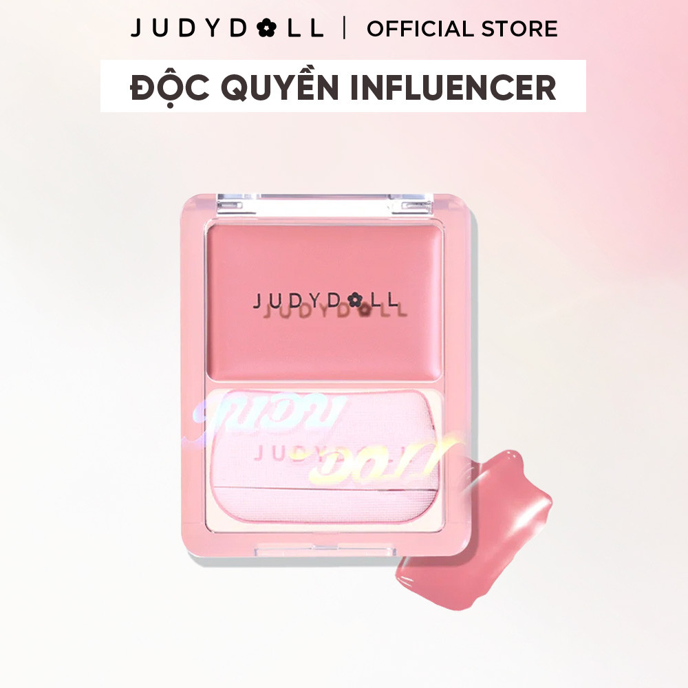 Má Hồng Kem JUDYDOLL Glow Blush Balm Căng bóng Không vỡ nền Tự nhiên Lâu trôi 3g