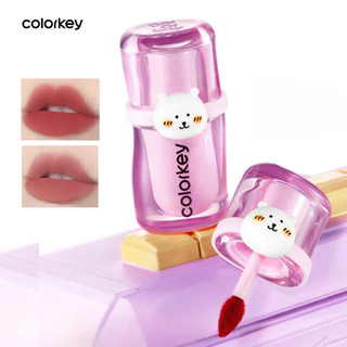 COLORKEY Son bóng, vét bùn môi, thoa mịn, dưỡng ẩm, làm mờ đường viền môi