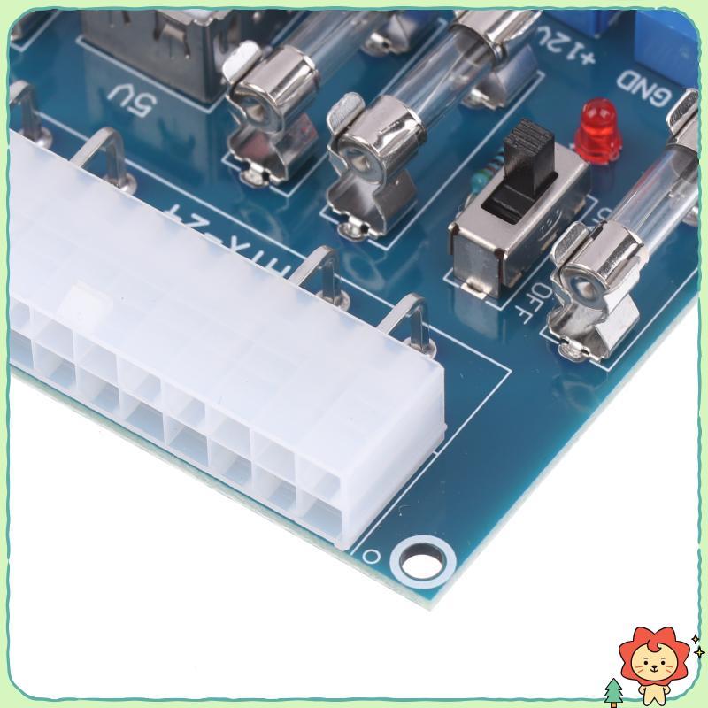 1 Bộ Chuyển Đổi Nguồn Điện Cung Cấp Mô Đun Kiểm Tra Nguồn Điện Mạch Ổ Cắm Mô Đun HU-M28W Máy Tính Để Bàn Điện ATX Chuyển Ban