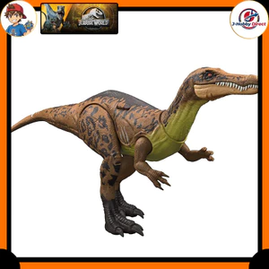Mattel Jurassic World Big Action! Suchomimus Kids Figure Dinosaur Toy, Large Moving, Total Length: Approximately 34.4 cm, for Ages 4 and Up, Brown JCL73