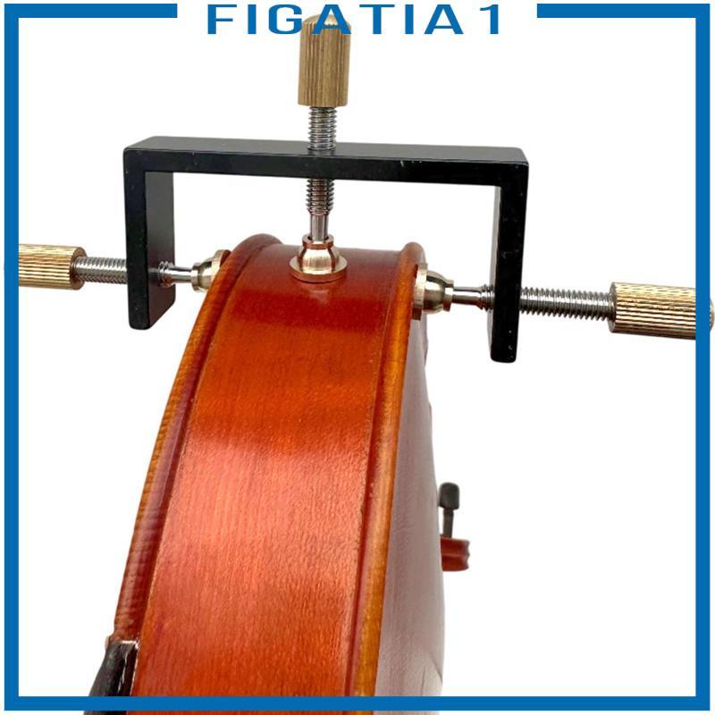 Kẹp sửa chữa vết nứt violin nhỏ gọn Ba chiều Bảng cố định Công cụ di động cho violin Edge Luthier Xưởng bảo trì
