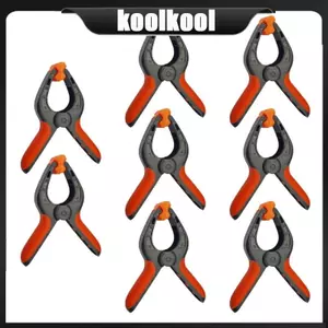 Kool 8 Chiếc Nhựa Cố Định Khung Giữa Giá Đỡ Kẹp Kìm Nhựa Lò Xo Kẹp Mô Hình Làm Liên Kết Grip Chuyển Đổi Cla