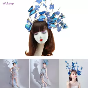 Mũ Fascinator Hình Cánh Bướm Phù Hợp Cho Tiệc Tùng