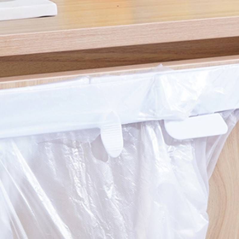 [yuzhoun] Giá đỡ túi đựng rác có thể gập lại Giá đỡ túi đựng rác nhà bếp treo tường Hộp đựng rác treo tổ chức Túi nhựa Hộp đựng phim