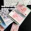 Sổ tiết kiệm tranh sơn dầu cao cấp, kèm 100 phong bì, chống thấm nước, dùng đựng tiền mặt và thẻ ngân hàng
