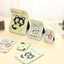 【Roshy】Gương trang điểm mini có thể gập lại thiết kế hoạt hình dễ thương. cầm tay phản chiếu HD để bàn