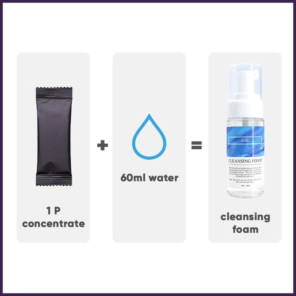 Sữa Rửa Mặt Nối Mi 1: 60 Lash Bath Cô Đặc Làm Sạch Sâu Tạo Bọt Lash Dầu Chống Kích Ứng ewoekvn