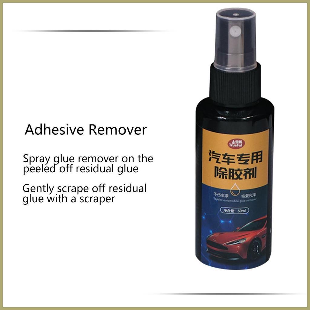 Tẩy Cho Ô Tô 60ml Chất Tẩy Dính Đa Năng Rượu Thủy Tinh Loại Bỏ Vết Dính Nhẹ Nhàng Trên Sơn abrtedvn