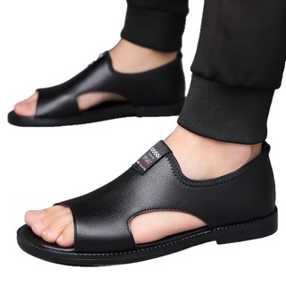 Giày Sandal Mùa Hè 2025 Nam Đế Mềm Chống Trơn Trượt Khử Mùi Nam Chống Trơn Trượt Thoáng Khí Giày Đi Biển La Mã UHSL