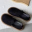 Giày Chelsea Phong Cách Anh Retro Da Lộn Mờ Tính Khí Birkenstock Giày Nữ Lười Peas Giày Nữ JSSK