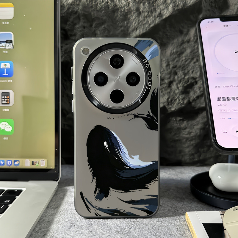 Ốp điện thoại cứng “Ink Whale ” Micro Matte cho Oppo Find X9 Ultra X9S Pro X8 Ultra X8 Pro X8S + X7 Ultra / Vỏ Oppo chống sốc