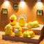 6 Chiếc Kawaii Vịt Vàng Nhỏ Dễ Thương Thưởng Thức Thực Phẩm Hình Trang Trí Xe Trang Trí Bảng Điều Khiển Dễ Thương Trang Trí Cho Gương Chiếu Hậu Và Bàn Văn Phòng Thu Nhỏ Các Bức Tượng Nhỏ Đồ Chơi