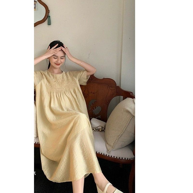 Đầm bà bầu tencel sang trọng, phù hợp mùa hè