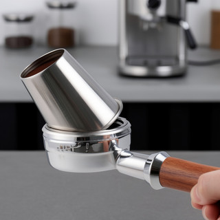 Cốc định lượng cà phê bằng thép không gỉ Máy mài Espresso Portafilter Công cụ đo bột 51 53 58mm