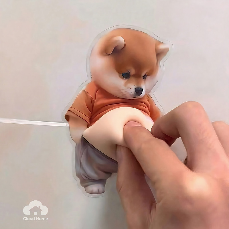 🌤️COD🌤️Hình Dán Sticker Cún Shiba Mochi Bụng Phệ Đáng Yêu Đồ Chơi Trang Trí Giảm Stress
