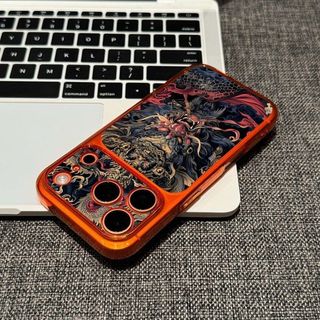 Cửa sổ lớn God of Wealth Thích hợp cho vỏ điện thoại Apple 17 Bao gồm tất cả iPhone16pro / 15 Trong suốt 14 chống sốc