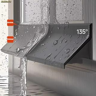 Vách ngăn chống nước HABITATCO 50cm, viền cửa sổ cao su chống thấm, lắp đặt dễ, tấm chắn dòng chảy ngược cho cửa sổ gia đình
