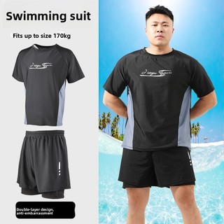 Quần bơi plus size nam eo nóng, phù hợp mùa xuân