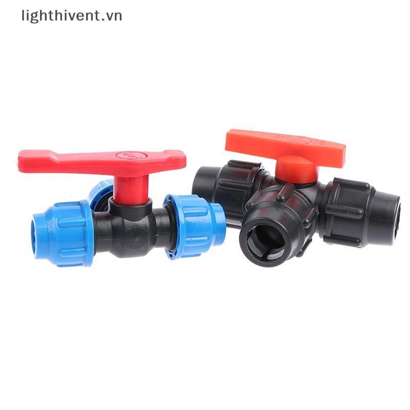 [lighthivent] Van kết nối nhanh ba chiều PE Van nhựa Van loại chữ T (VN)
