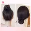 MJnmc Nơ Tóc Giả Đầu Thịt Viên Nữ Kẹp Tăng Lông Tơ Cao Cấp Đầu Tóc Kéo Kẹp Mới