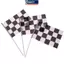 MAKY 10 Cái Và Trắng Vuông Tay Cờ Racer Vẫy Cờ Đua Cờ Cờ Cờ Ô Tô VN