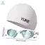 Kính bơi & Mũ bơi Bộ Kính bơi Chống sương mù Nhẹ Clear View Cao Co Giãn Di Động Có Thể Điều Chỉnh Nắp Silicon