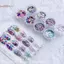 TRTR 1jar Nhiều Màu Sắc Iridescent Laser Móng Tay Lấp Lánh Trang Trí Màu Sắc Hỗn Hợp Sequin Flakes Phụ Kiện Làm Móng Tay DIY Nail Art Design VN