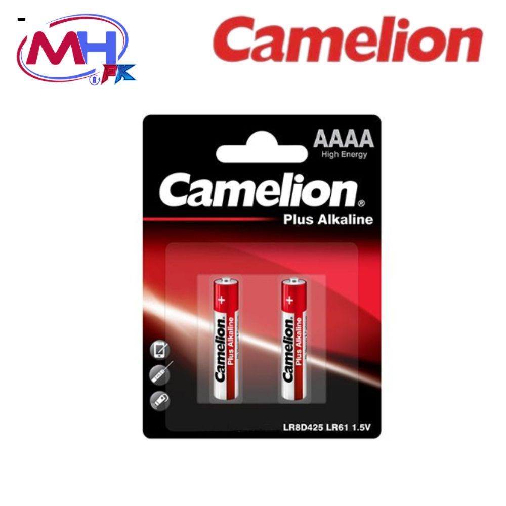 Bộ 2 pin AAAA Camelion 1.5V Alkaline LR8D425 tối ưu cho bút cảm ứng, remote cửa điện.
