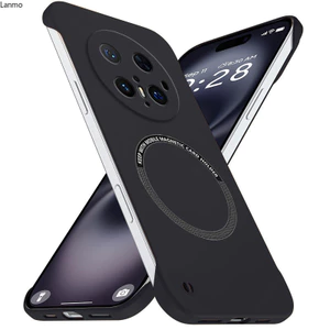 Không viền Sang Trọng Từ Tính Mỏng Cho Huawei Mate 70 Pro Plus Mate70 Ốp Điện Thoại Không Khung Matte Chống Trầy Xước Vỏ Cứng Chống Sốc Giáp
