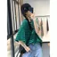 Phiên bản Hàn Quốc mùa hè Hợp thời trang phù hợp với mọi trận đấu siêu rộng dáng rộng dáng rộng dáng rộng dáng rộng dáng rộng đơn giản dành cho nữ sọc T @ -
