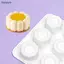 Khuôn Mousse silicon hình trái tim / ngôi sao / tròn / vuông bigapple cho bánh & sô cô la DIY RDG