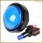 Nút 5X Nút 60mm Dome 2.36 Inch Nút Nhấn LED Có Micro-Switch Cho Máy Chơi Game Điện Tử