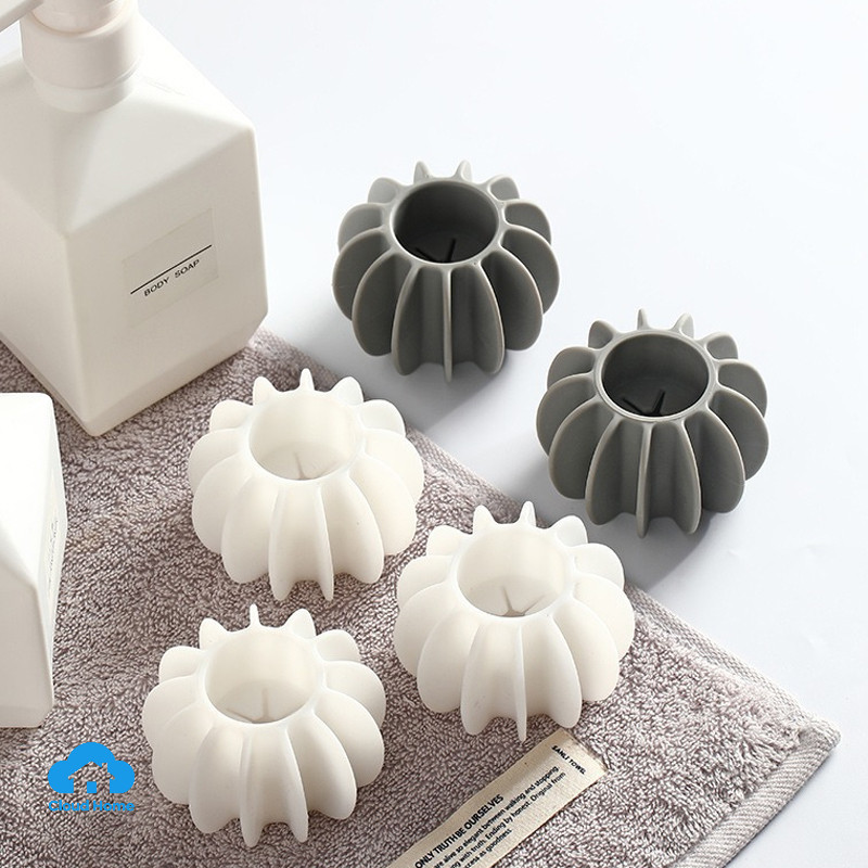 🌤️🌤️Bóng Giặt Silicon Hỗ Trợ Giặt Sạch Chống Rồi Quần Áo, Bóng Giặt Quần Áo Chất Liệu Nhựa Bóng giặt Chống vướng 45*30mm