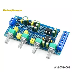 Bộ nguồn đơn HIFI NE5532 Preamp Board Preamplifier Âm lượng Tone EQ Bảng điều khiển Bộ điện tử