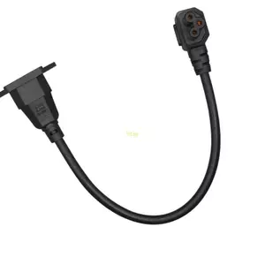 Btsg Ngắn C14 Đến C5 Dây Nguồn Uốn Cong 90 Độ Cho Giá Thiết Bị Không Gian Chặt