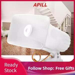 Apill Loa báo động có dây âm thanh kép 150 dB DC 12V cho hệ thống ngoài trời an ninh gia đình