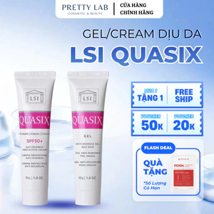 Gel/Cream LSI Quasix 30g – Hỗ Trợ Làm Dịu Da Dầu Nhạy Cảm, Giảm Đỏ Da, Cấp Ẩm Da Khó Chăm Sóc