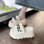 Dép Nữ ins Siêu Nóng Mùa Hè Phong Cách Mới Mặc Ngoài Nhỏ 8cm Đế Dày Tăng Chiều Cao Bánh Xốp Velcro Flip-Flops