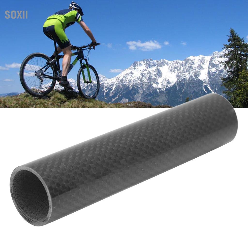 Soxii Soxii VBESTLIFE Tai Nghe Miếng Đệm 15Cm 28.6Mm Lực Mặt Trước Máy Giặt Sợi Carbon Miếng Đệm Cho Xe Đạp Đường Bộ