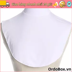 ORDOBOX Cổ Cao Khăn Có Thể Tháo Rời Quấn Cổ Cao Bao Ramadan Hijab Cover