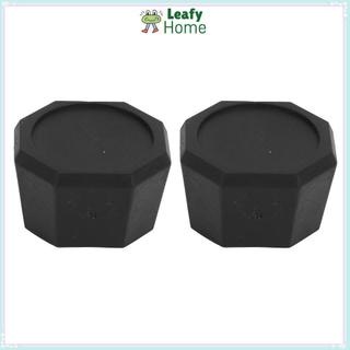 LEAFYHOME 2 Chiếc Vợt Tennis End Cover, ABS Thay Thế Vợt Tennis Nắp Mông, Phụ Kiện Quần Vợt Lớn Đen Pickleball Mái Chèo Bao Pickleball Mái Chèo