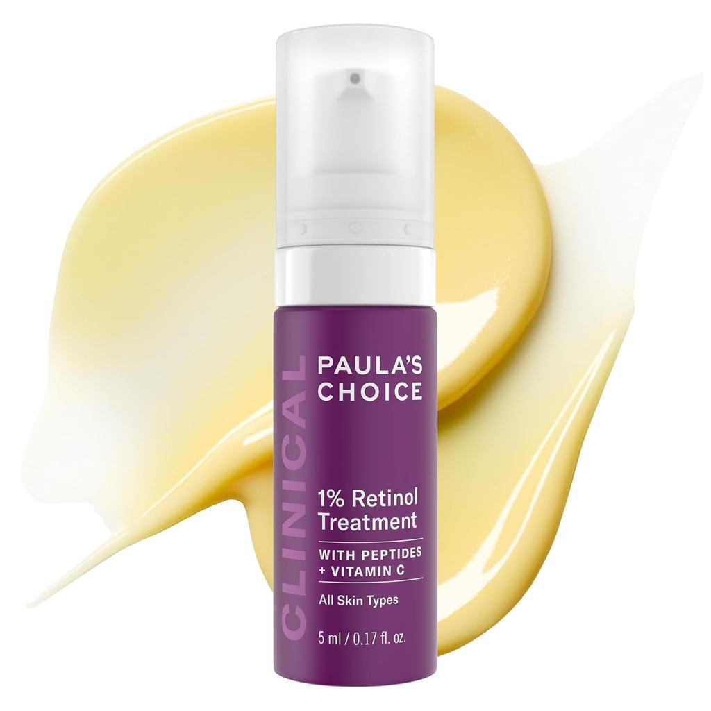 Paula'sChoice CLINICAL 1% Retinol Face Treatment with Peptides, Vitamin C &  Licorice Extract, Anti-Aging Care Serum, Fine Lines & Wrinkles, Fragrance  Free WAP1 | Shopee Việt Nam