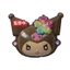 Hàng có sẵn Nhật Bản BENELIC Capsule Toy Doll Sanrio Mask Hawaii Wheat Color Resell 9SWV