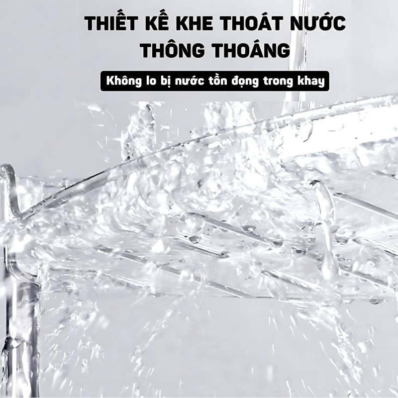 Kệ Góc Nhà Tắm Trong Suốt HomeMate Có Bánh Xe – Giá Để Đồ Nhà Tắm 3/4/5 Tầng Thoát Nước, Kệ Góc Tiết Kiệm Diện Tích